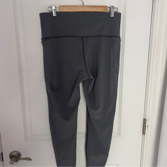 Lululemon  Wunder Under high rise tight *rib 28” size 12 steam blue - Picture 9 of 12